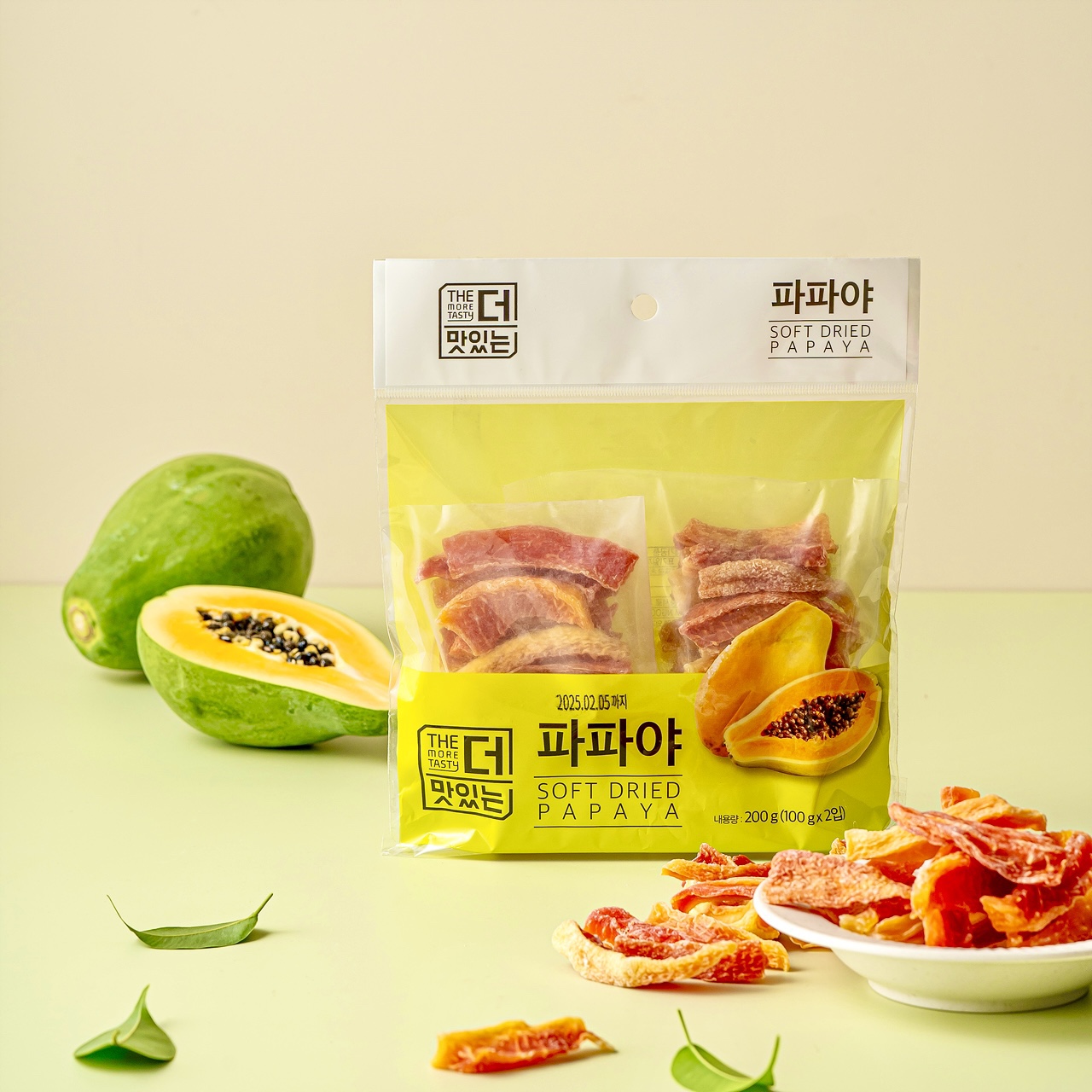 망고200g(1팩) + 파파야200g(1팩)